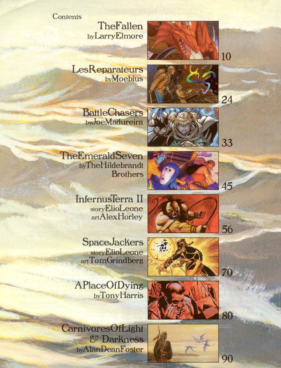 弗兰克·弗雷泽塔幻想画刊第2卷图