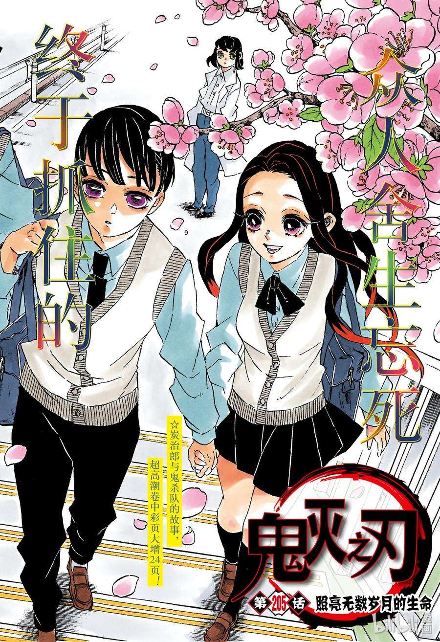 鬼灭之刃第205话图