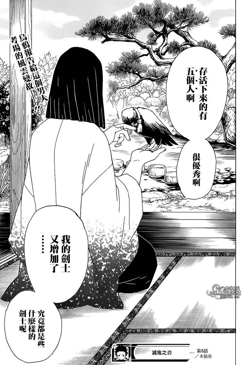 鬼灭之刃第8话图