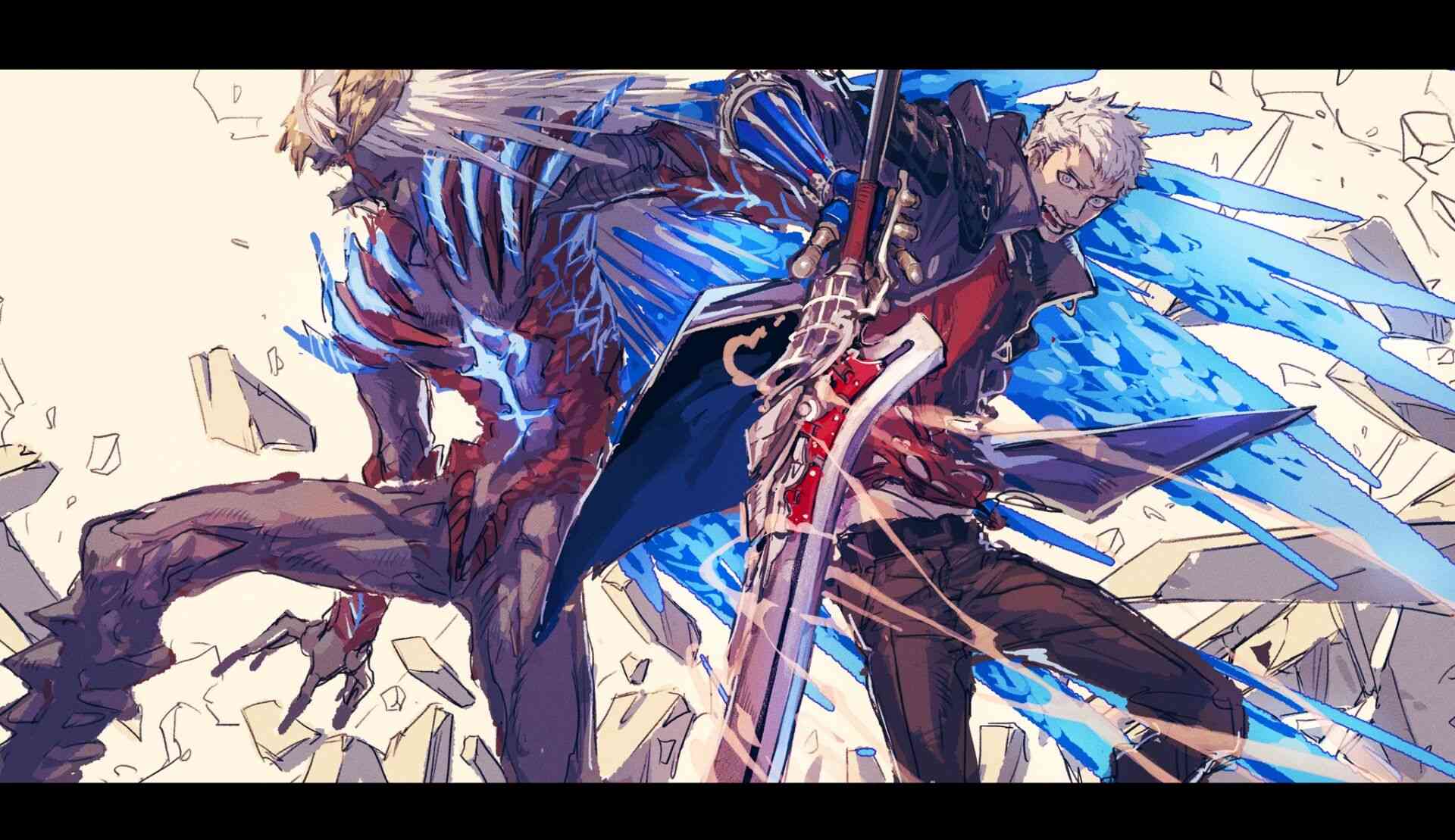 鬼泣5-V之视界-2019年鬼泣5获奖贺图图