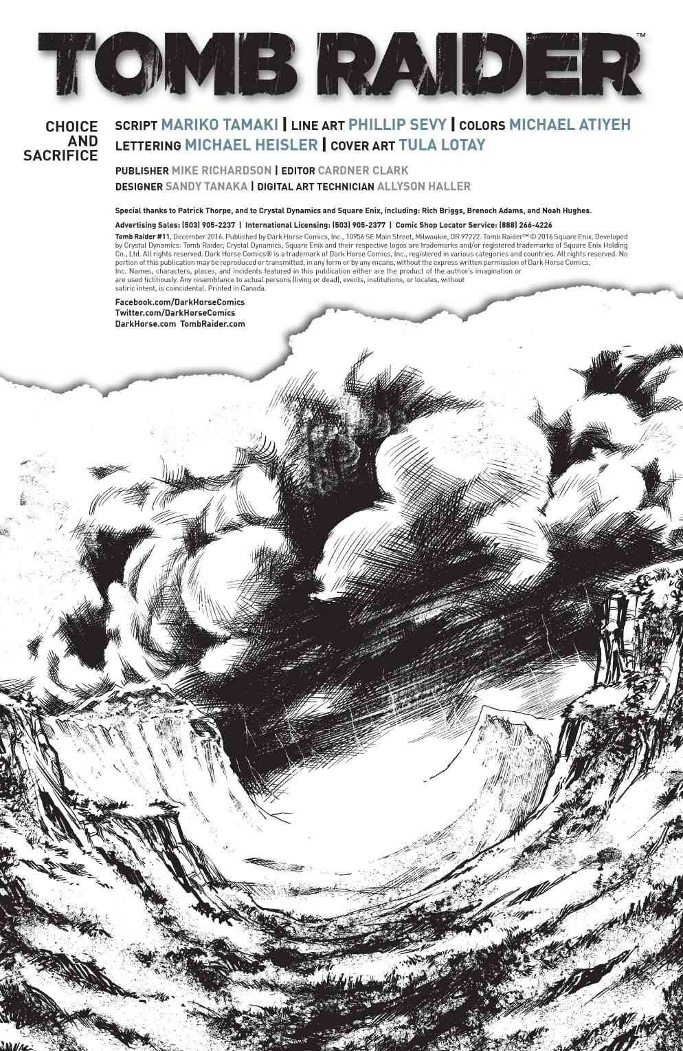 古墓丽影10配套漫画11卷图