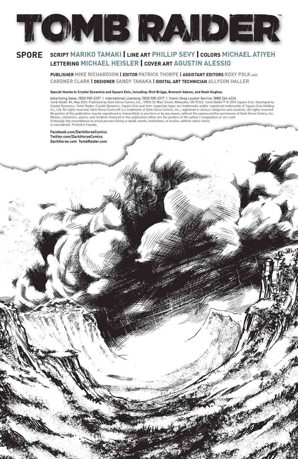 古墓丽影10配套漫画4卷图