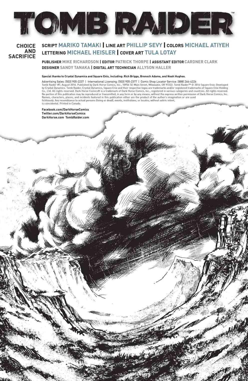 古墓丽影10配套漫画7卷图