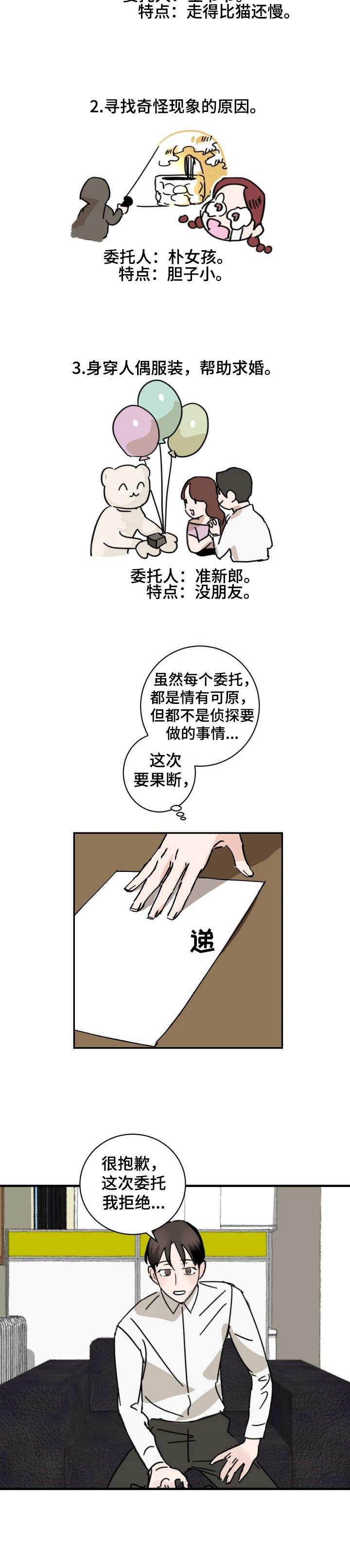 怪盗与侦探第1话图
