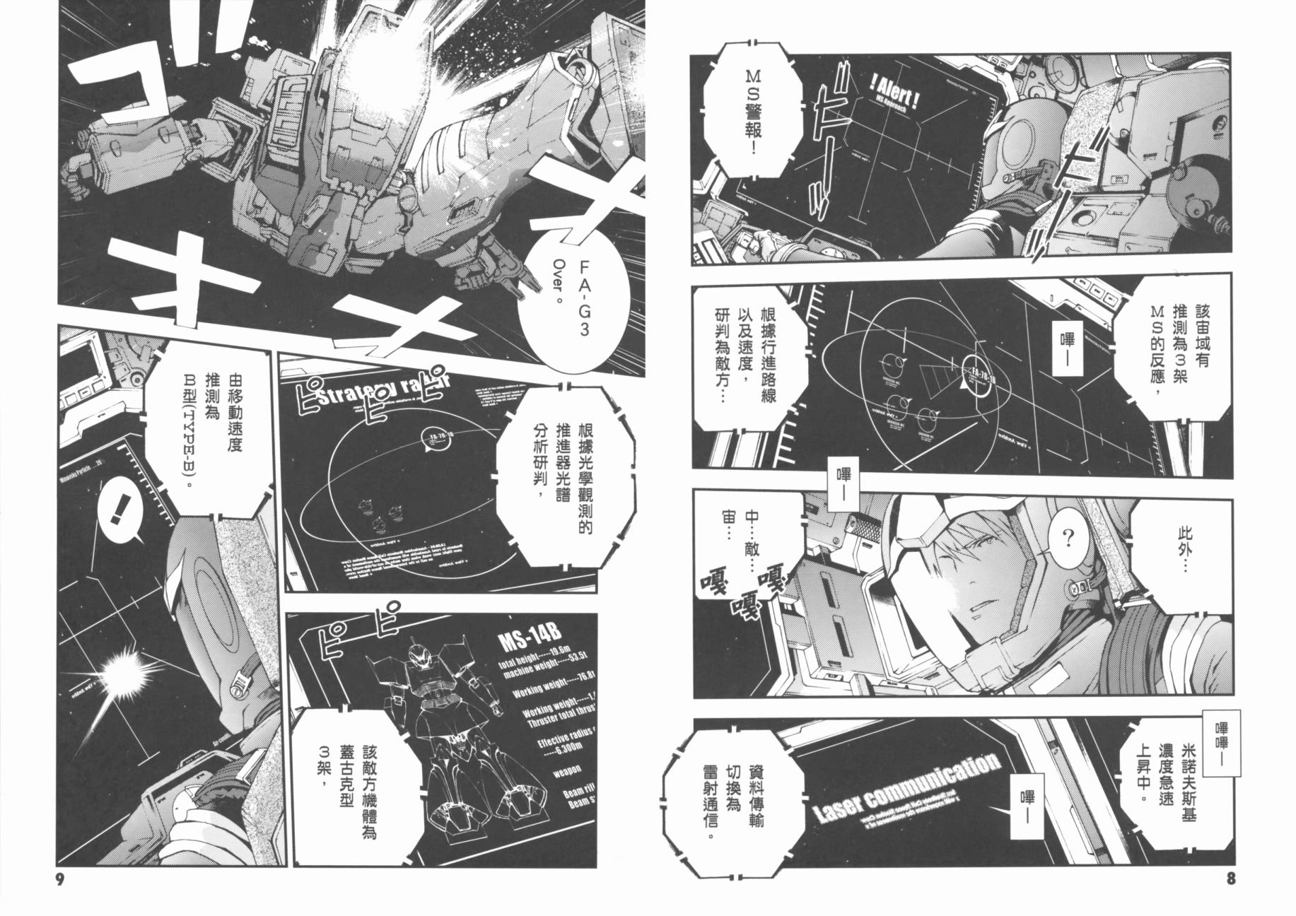 高达MSV-R 乔尼·莱登归来 第1卷 第8页