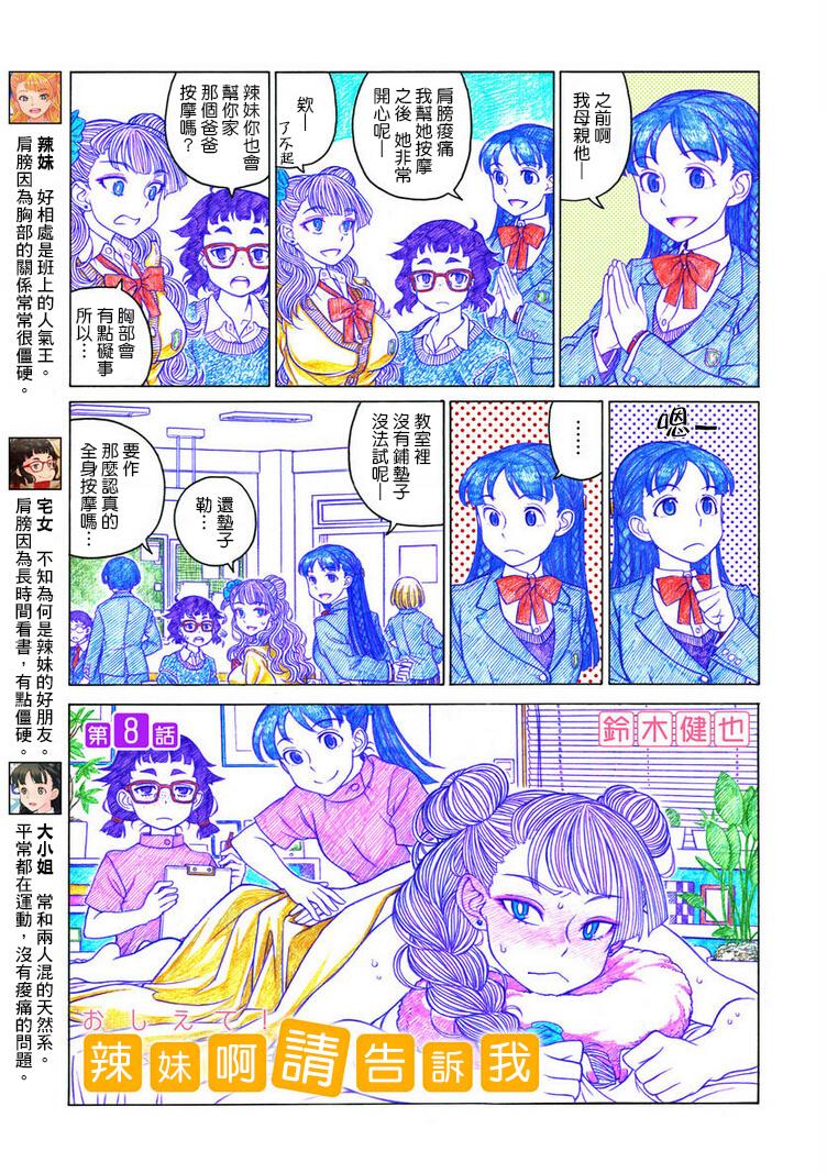 告诉我！辣妹子酱第8话图