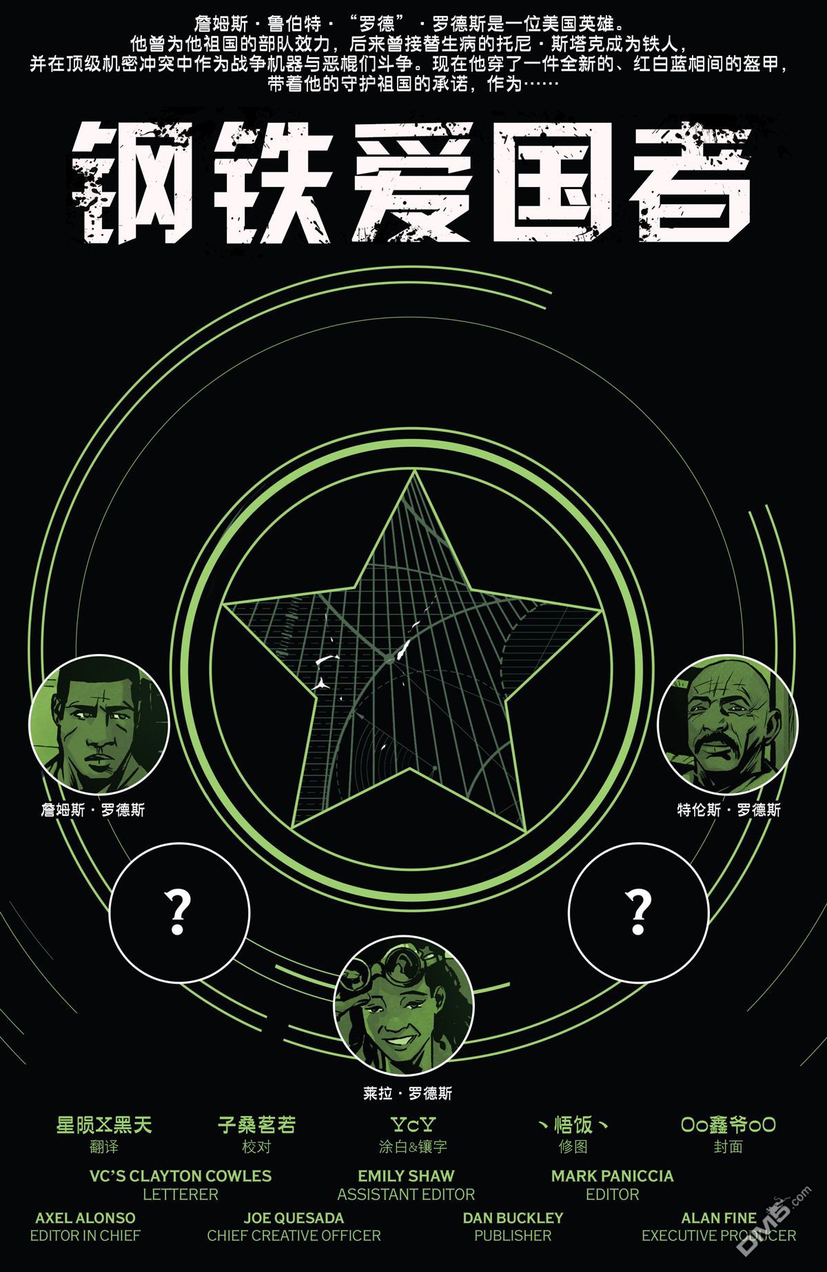 钢铁爱国者Marvel Now第1卷图