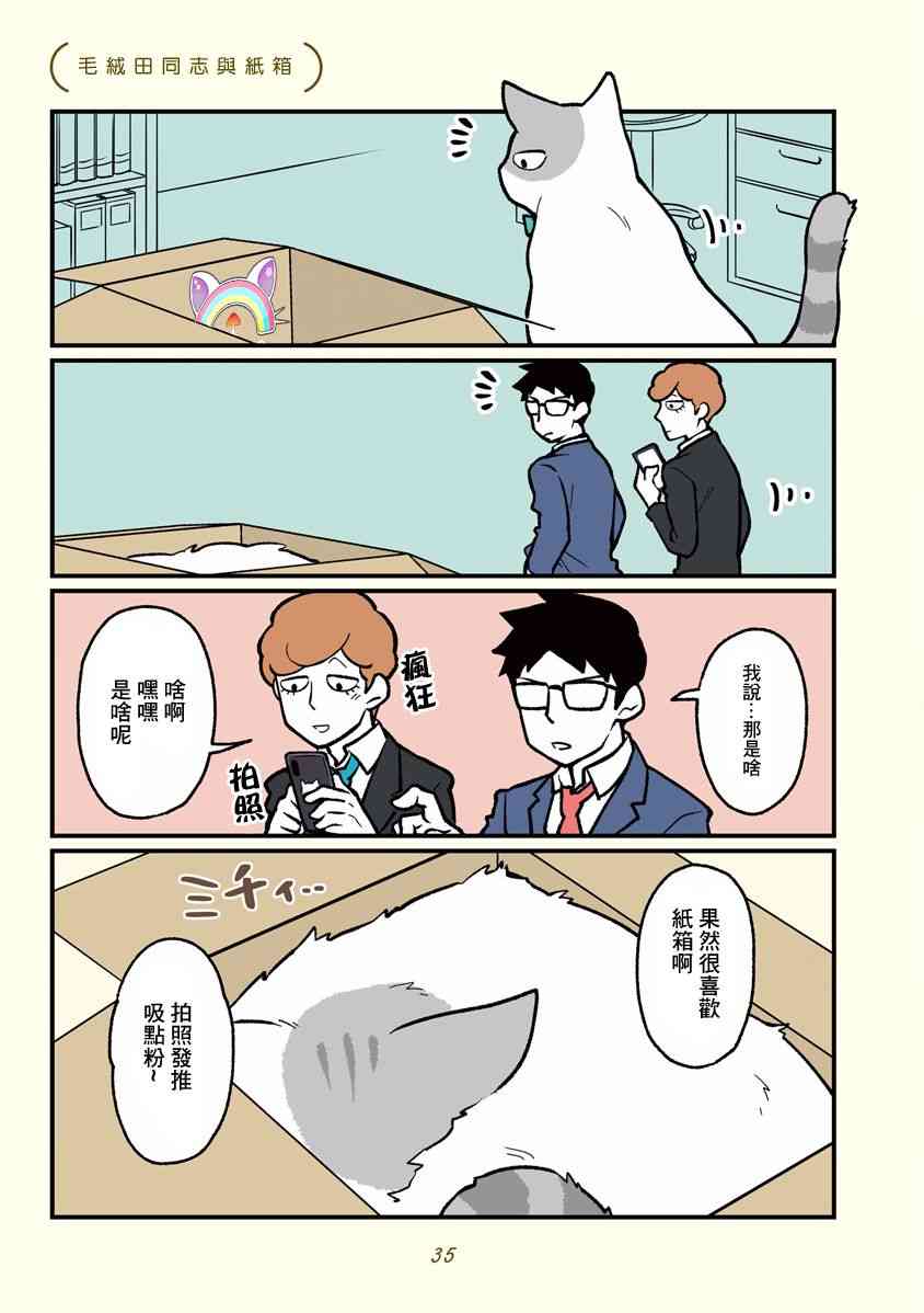 黑心企业的职员变成猫之后人生有了转变的故事4话图