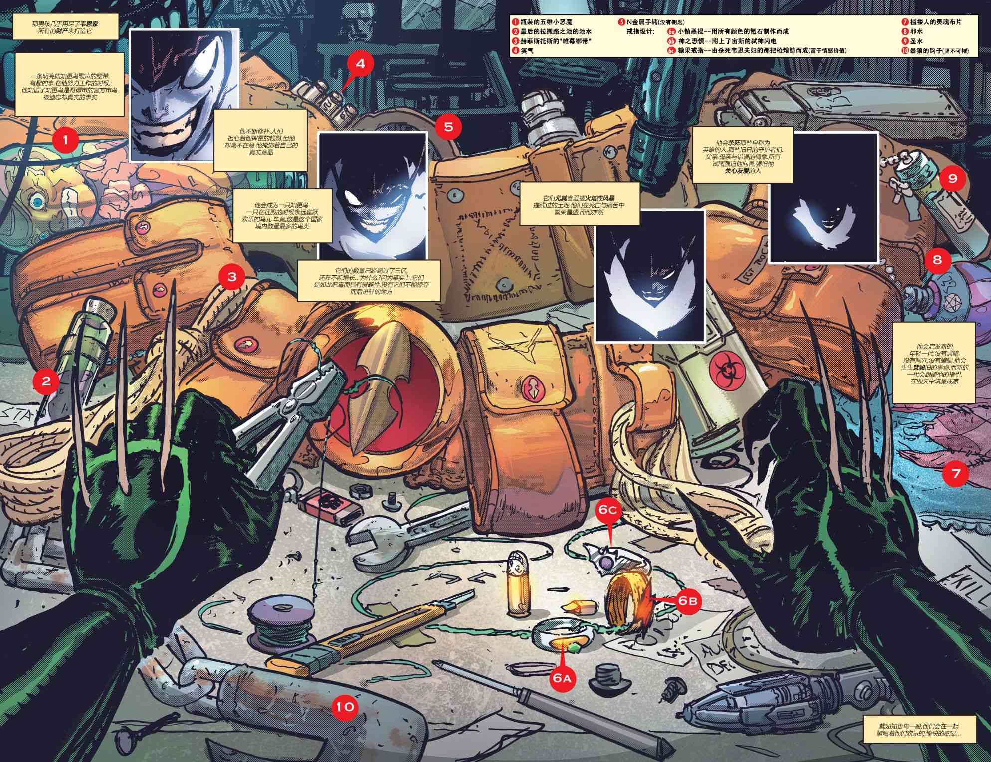 黑暗之夜-死亡金属罗宾王图