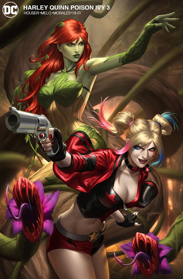 哈莉·奎茵与毒藤女3卷图