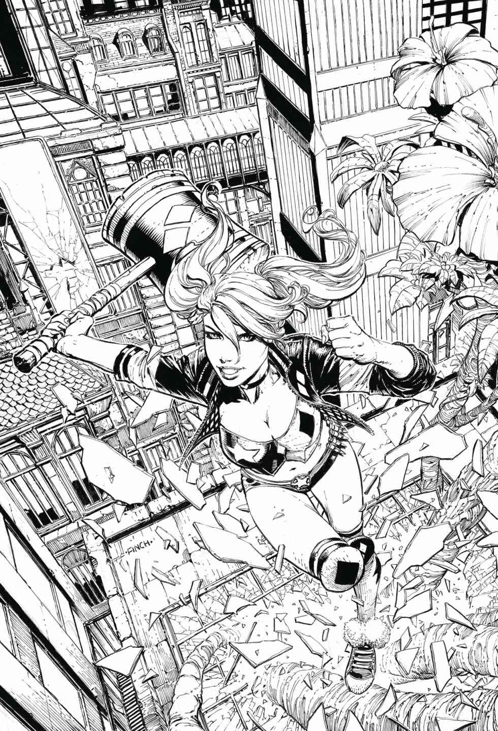 哈莉·奎茵与毒藤女3卷图