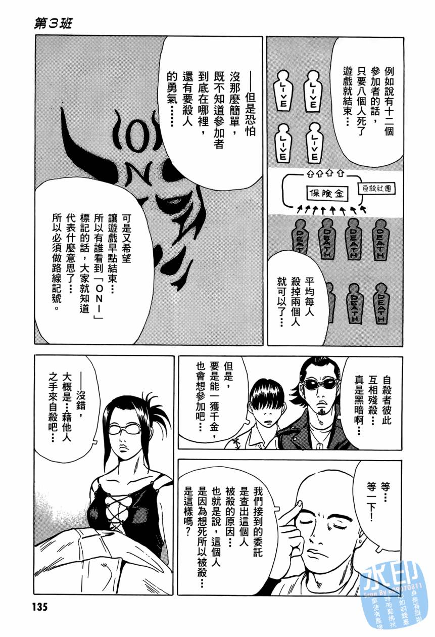 黑鹭尸体宅配便 第3卷 第136页