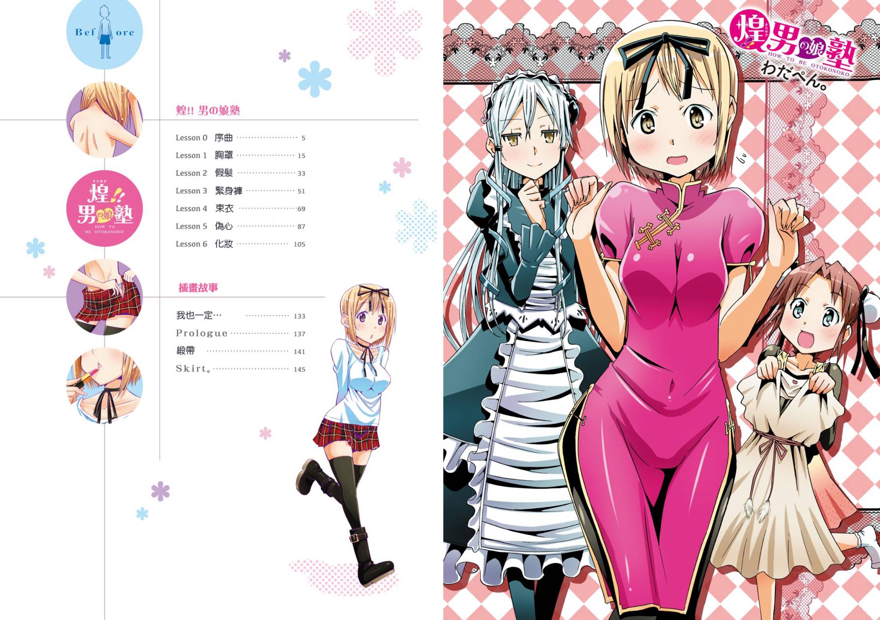 煌!!伪娘塾 第0话 第1页