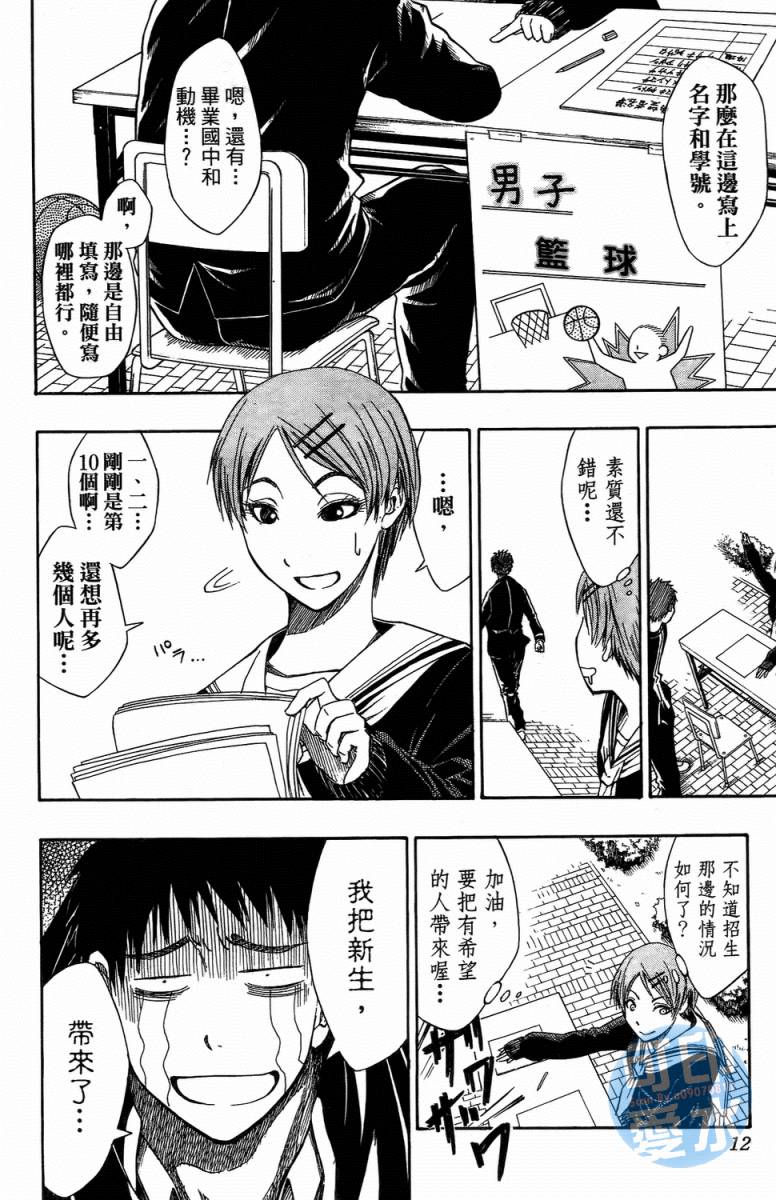 黑子的篮球 第1卷 第10页