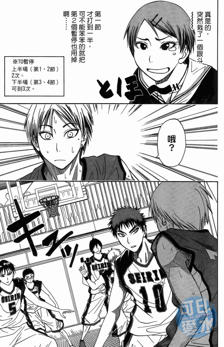 黑子的篮球 第1卷 第161页