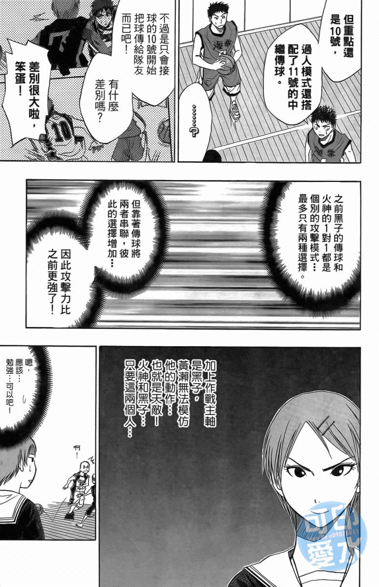 黑子的篮球 第1卷 第189页