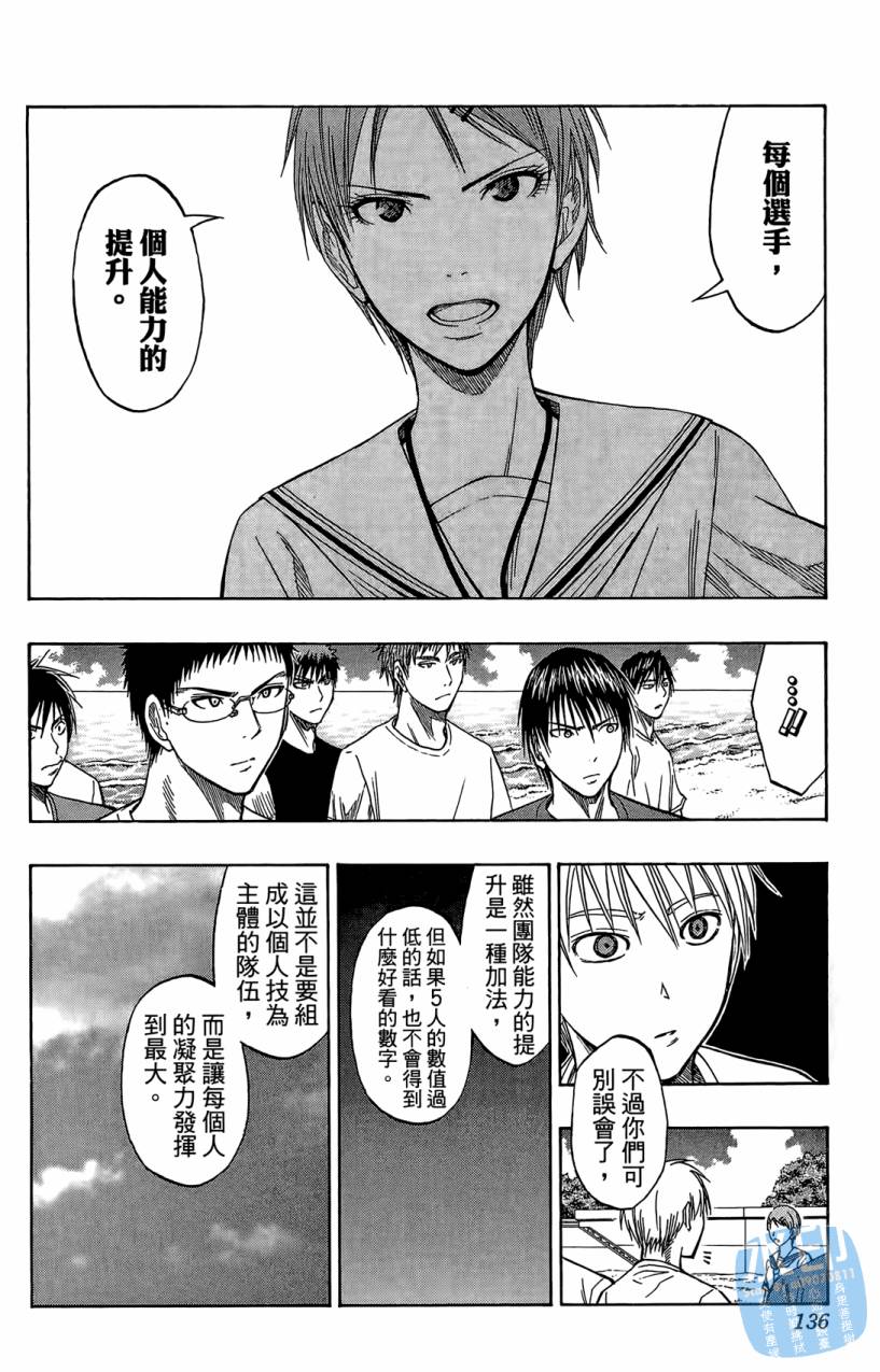 黑子的篮球 第7卷 第135页