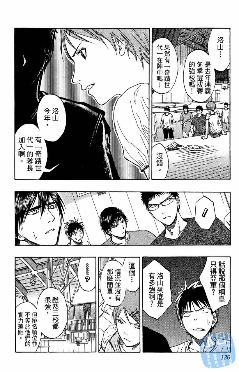 黑子的篮球 第9卷 第135页