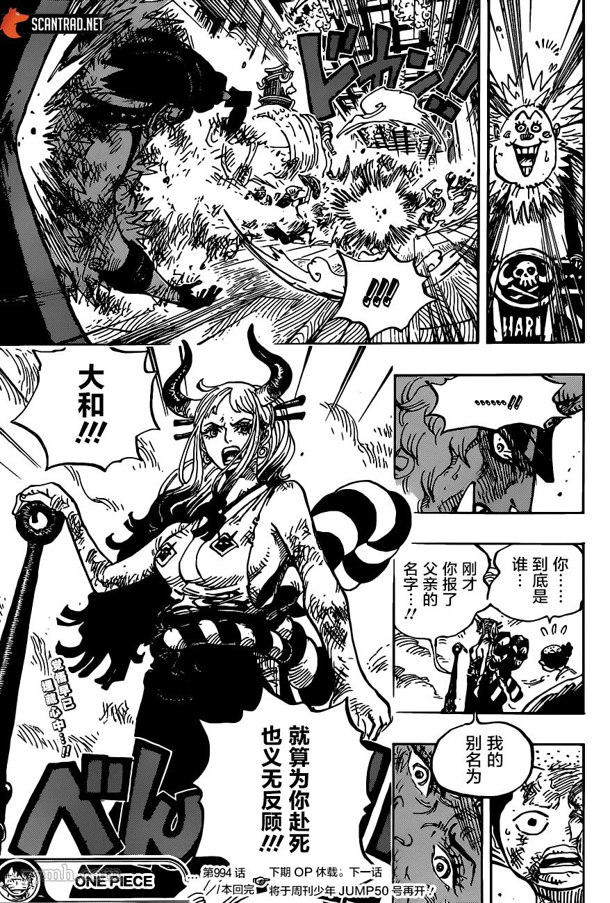海贼王第994话图