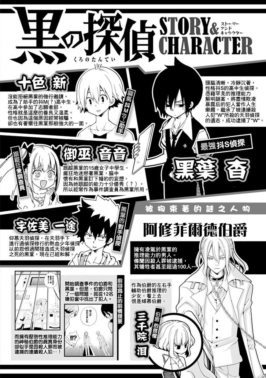 黑之侦探 第22话 第0页