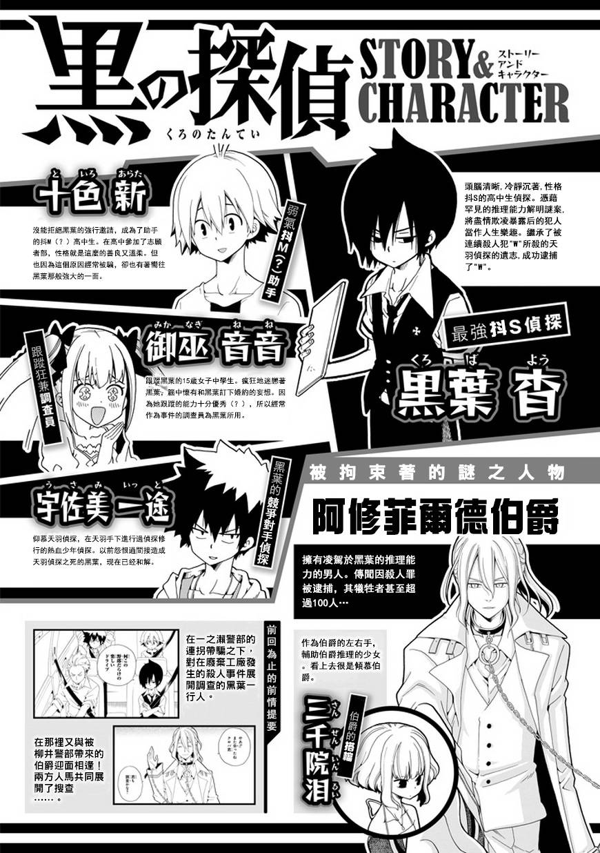 黑之侦探 第23话 第0页