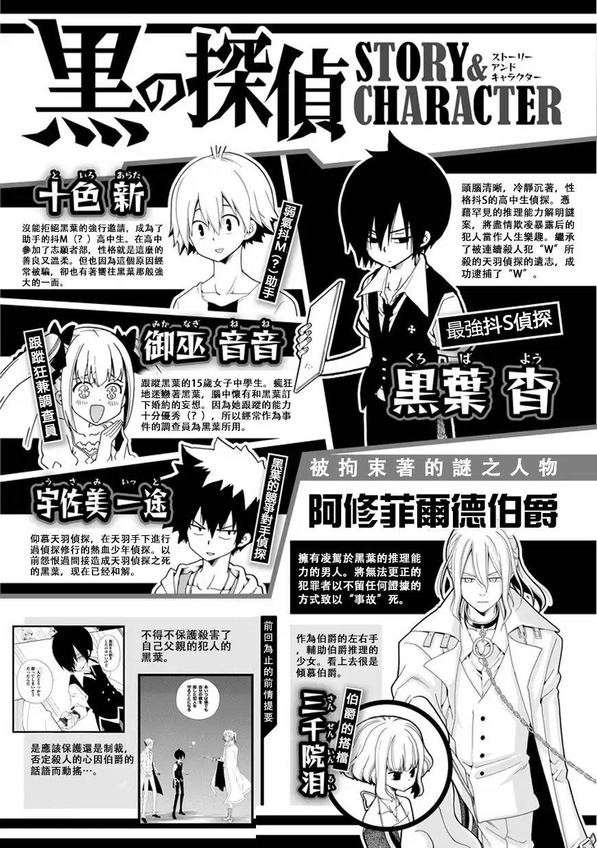 黑之侦探 第27话 第0页