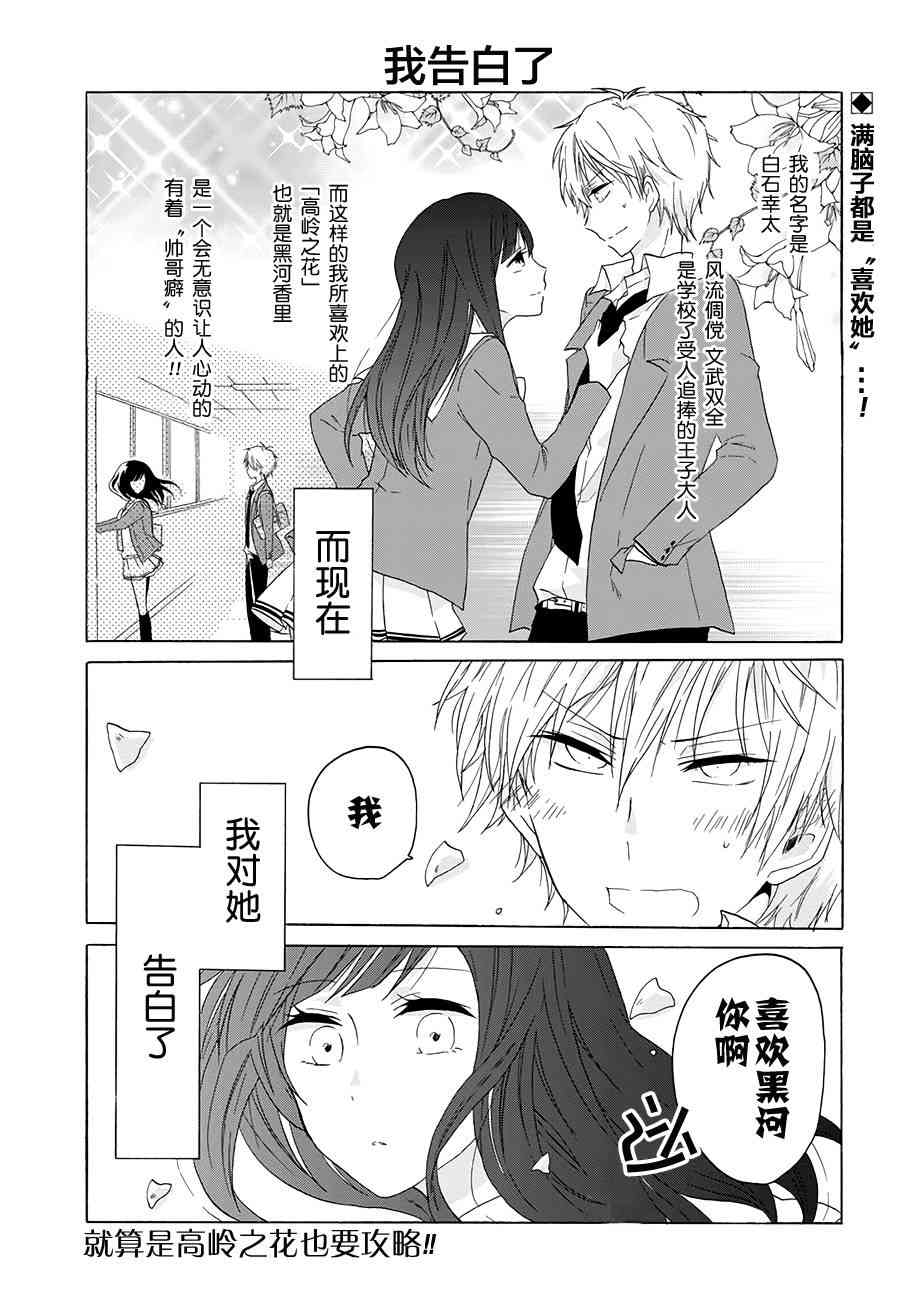 就算是高岭之花也要攻略！10话图