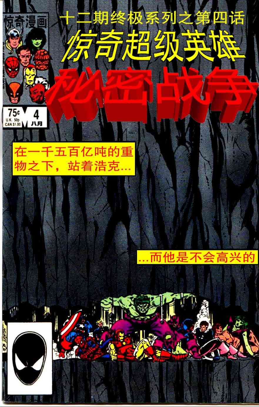 惊奇超级英雄之秘密战争4卷图