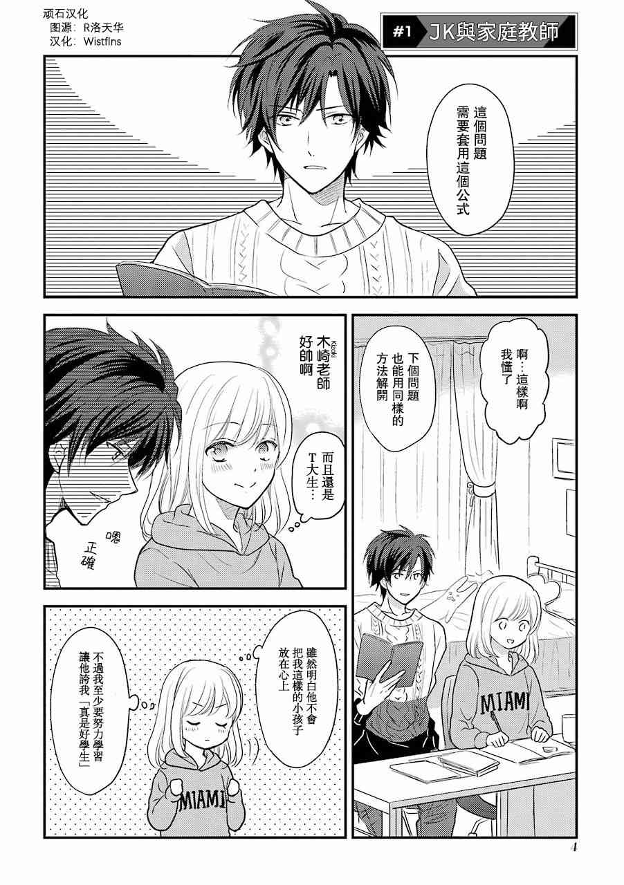 JK与家庭教师 1话 第2页