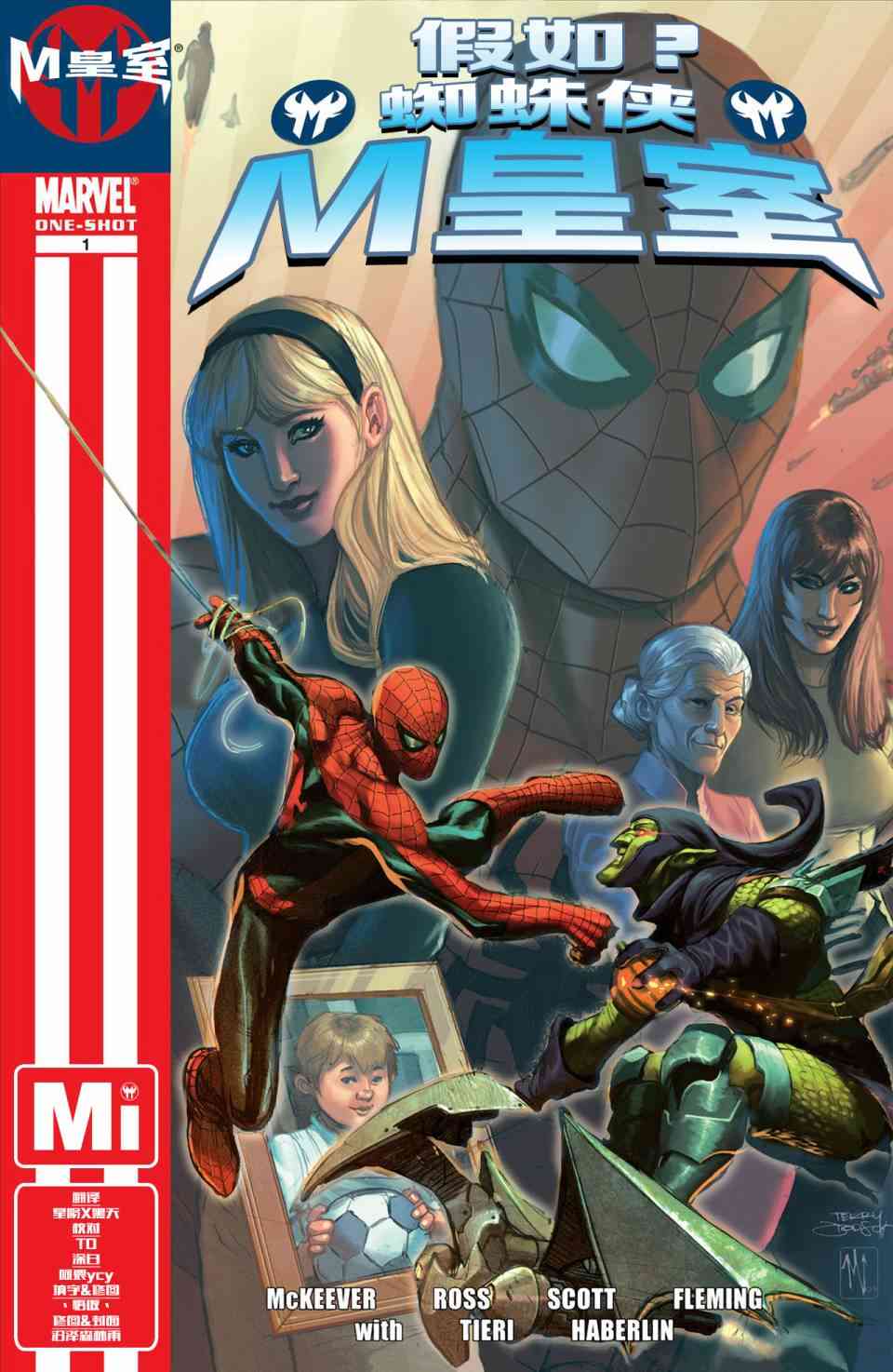 假如？蜘蛛侠M皇室1卷图