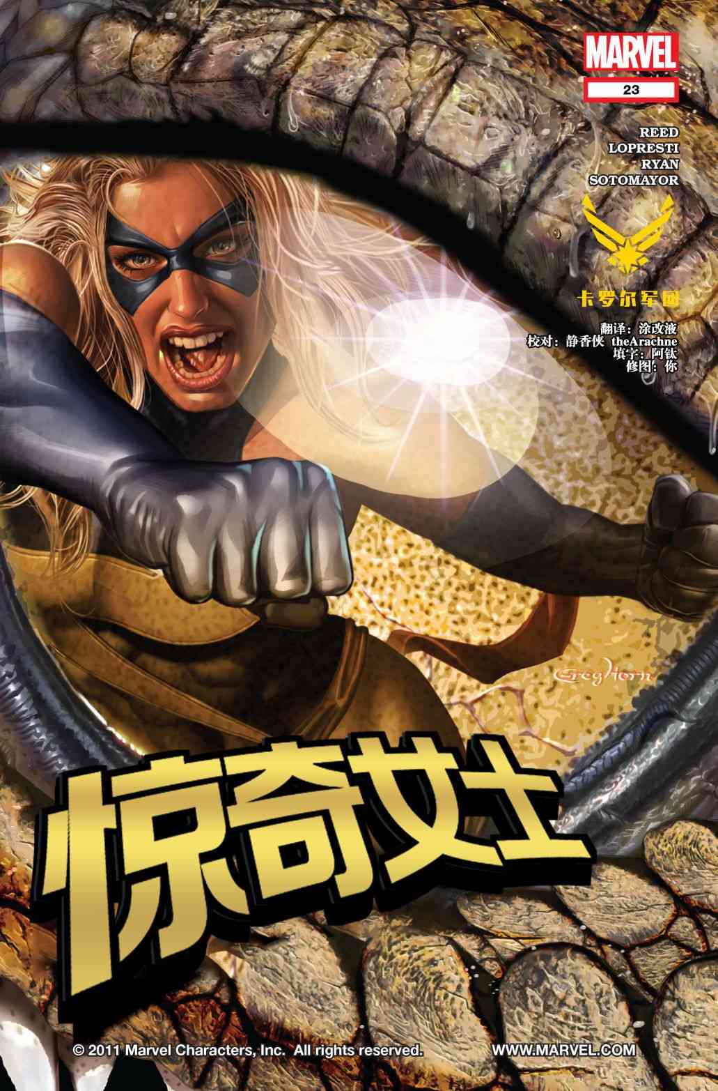 惊奇女士v223卷图