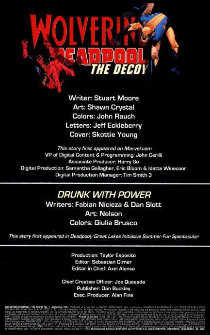 金刚狼与死侍：诱饵的故事1卷图