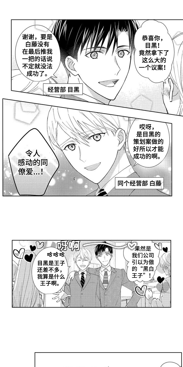 金主是我的帅气同事第1话图