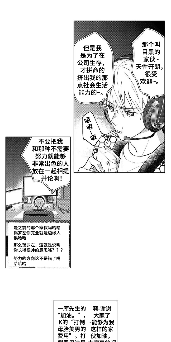 金主是我的帅气同事第1话图