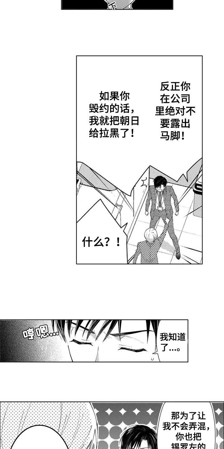 金主是我的帅气同事第3话图