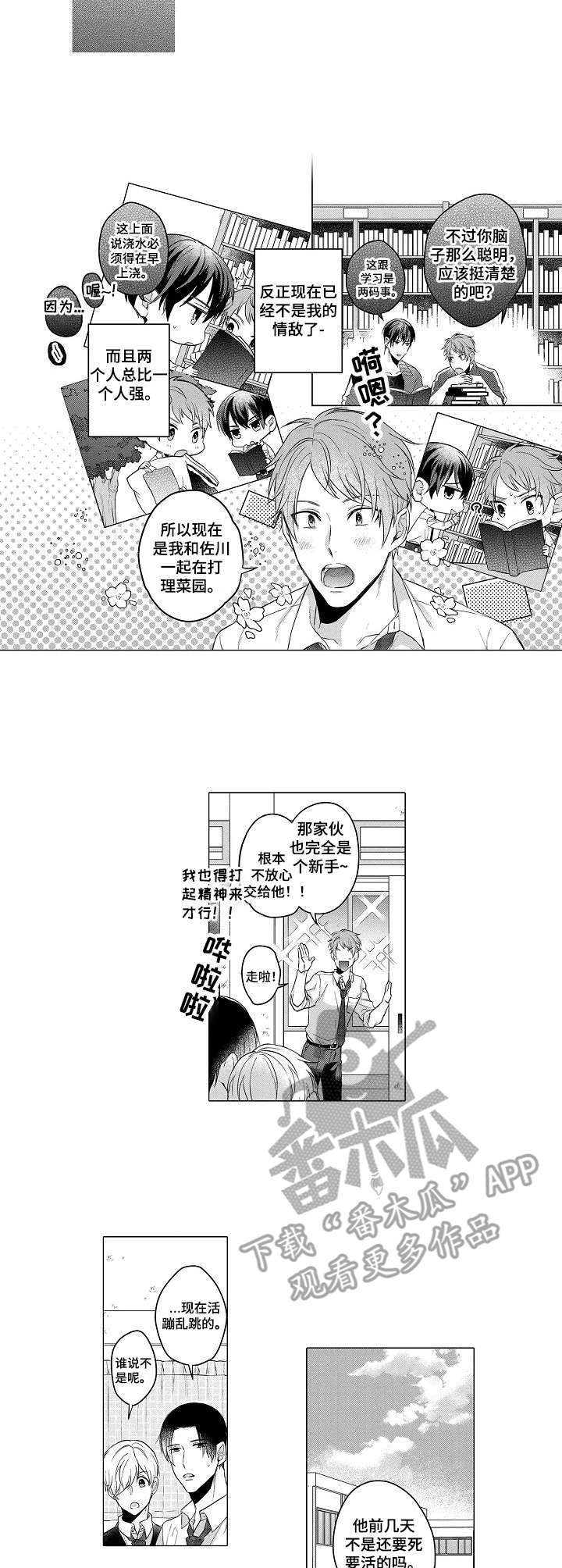 交错的菜园第3话图