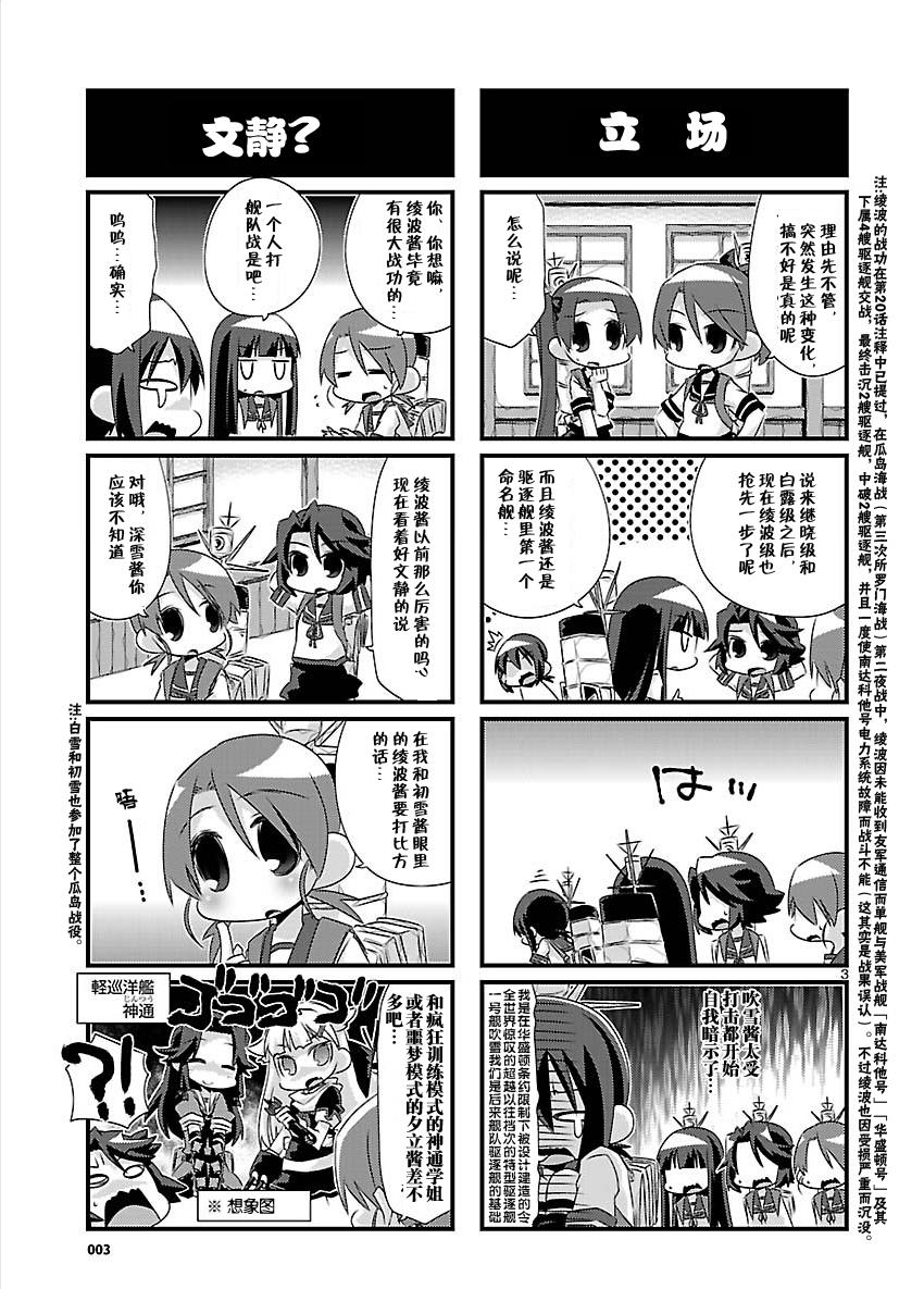 -舰colle- 官方四格 吹雪 加油！ 第46话 第2页