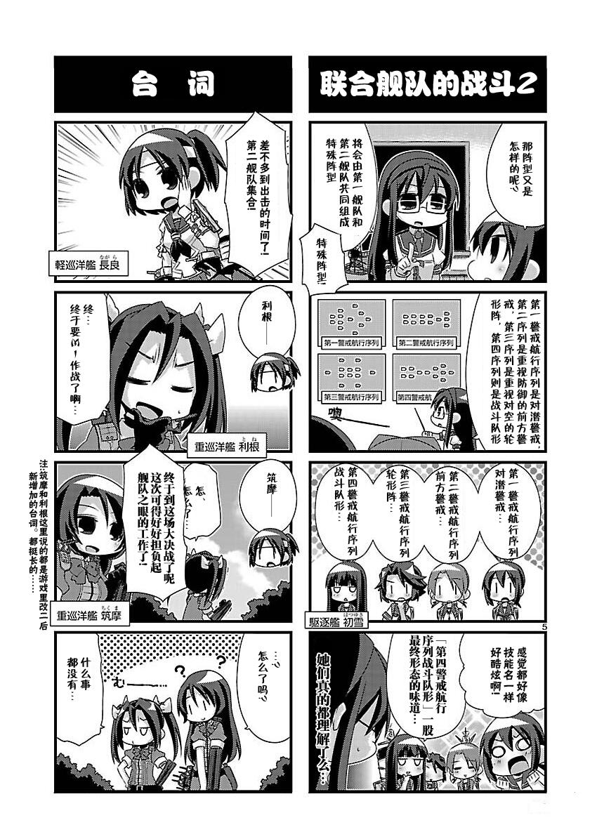 -舰colle- 官方四格 吹雪 加油！ 第55话 第5页