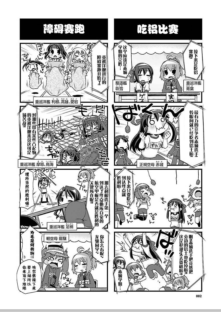 -舰colle- 官方四格 吹雪 加油！ 第60话 第2页