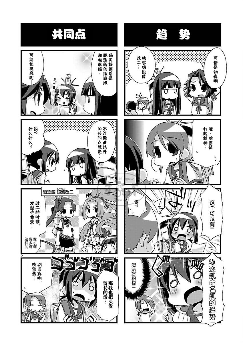 -舰colle- 官方四格 吹雪 加油！ 第62话 第1页