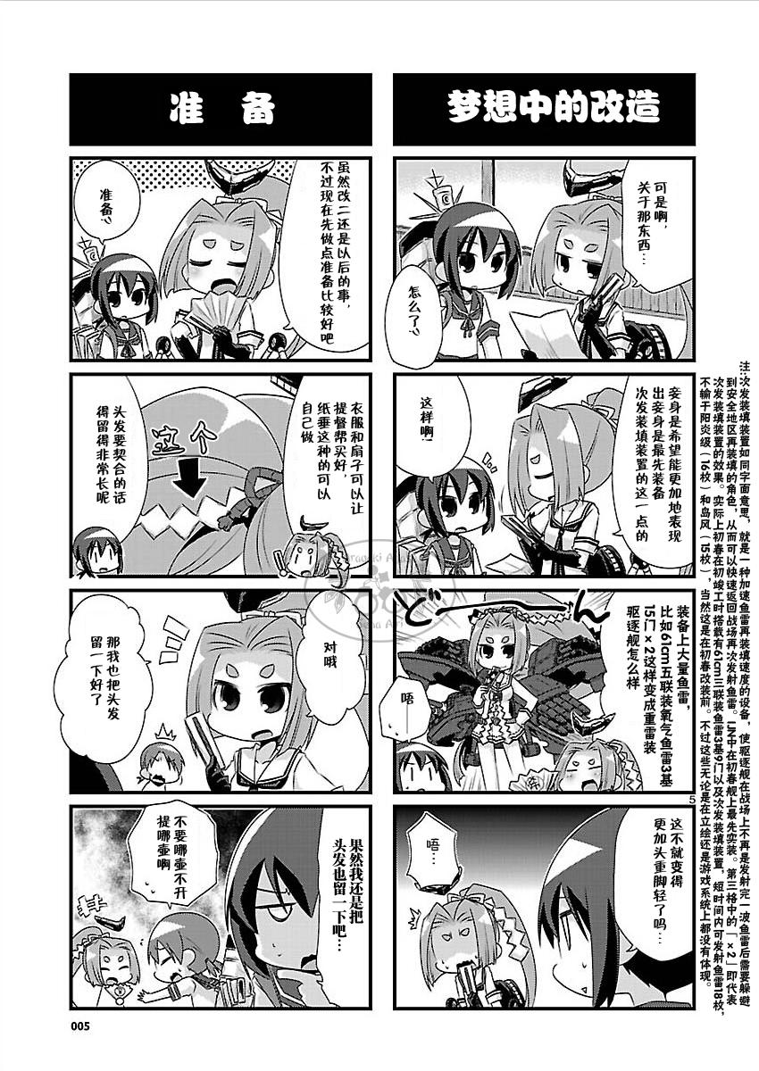 -舰colle- 官方四格 吹雪 加油！ 第62话 第4页