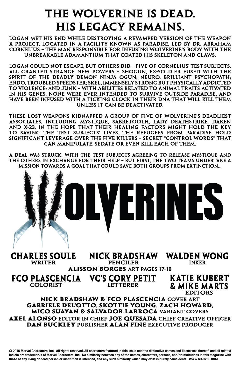 金刚狼们第1卷图