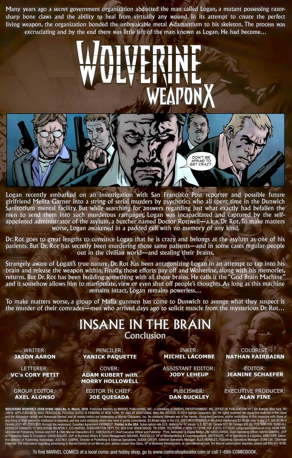 金刚狼：X武器第9卷图