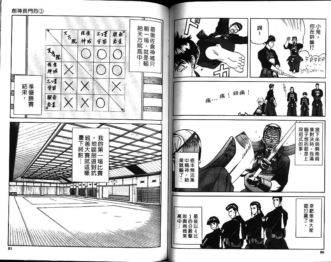 剑神长门烈 第3卷 第39页