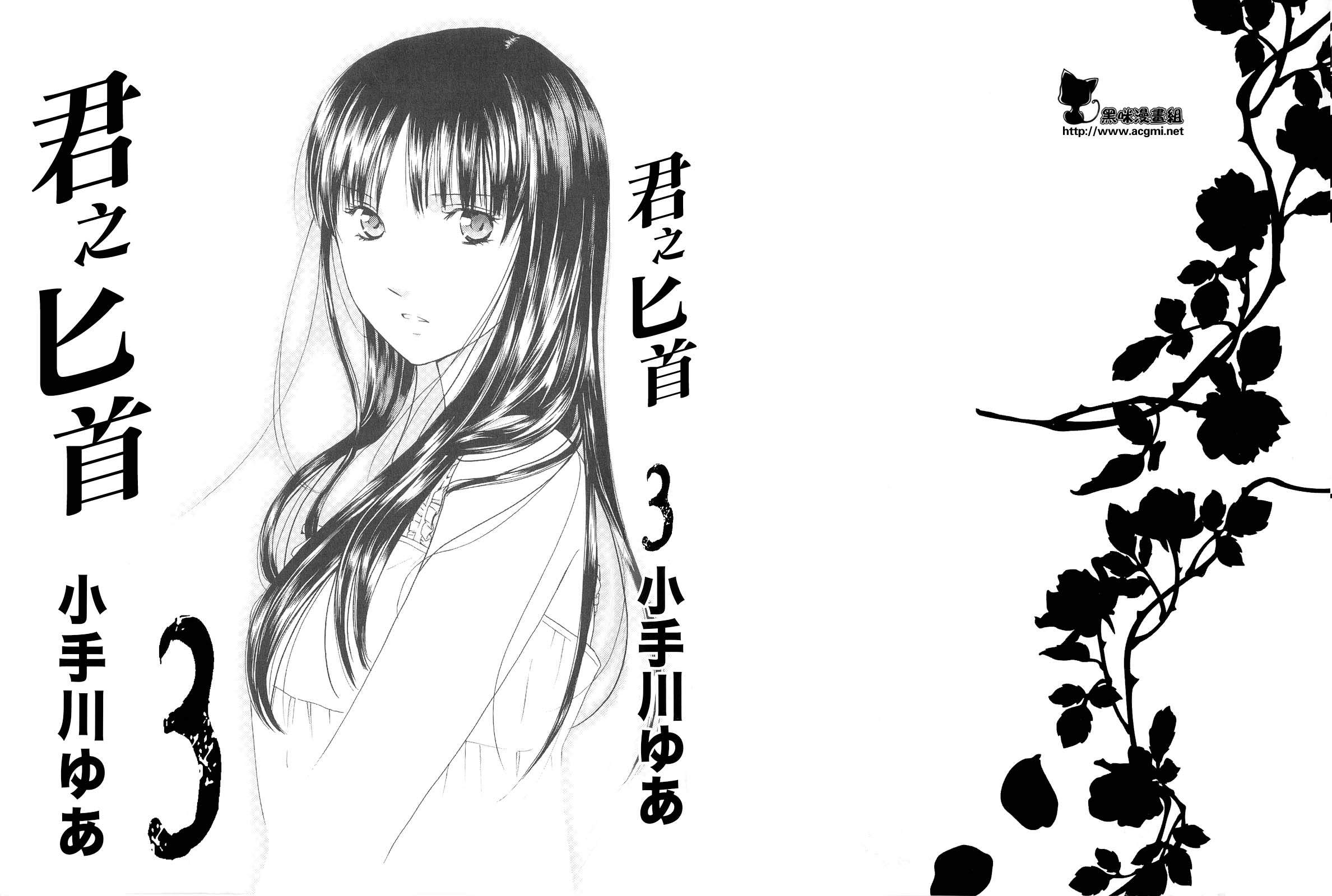 君之匕首第3卷图