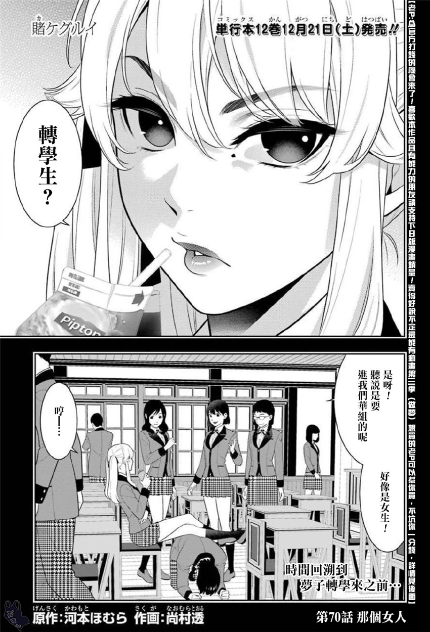 狂赌之渊 第70话 第0页