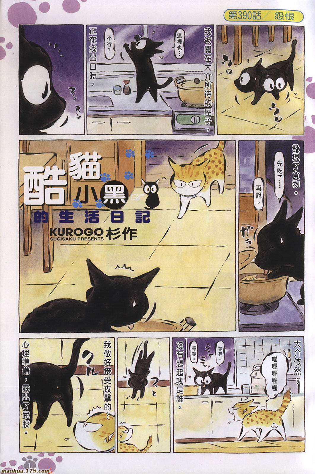 酷猫小黑的生活日记第7卷图
