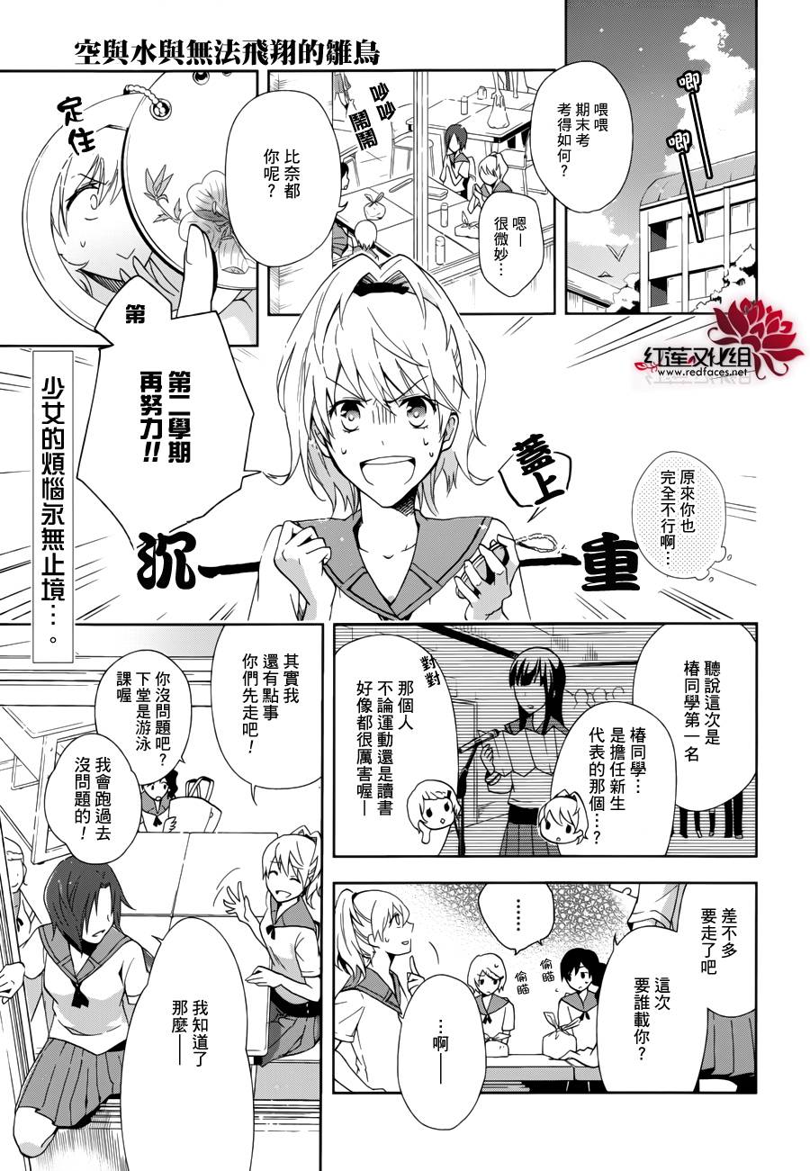 空与水与无法飞翔的雏鸟全1话图