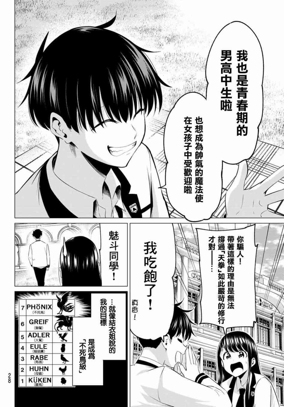 恋与魔法完全搞不清！1话图
