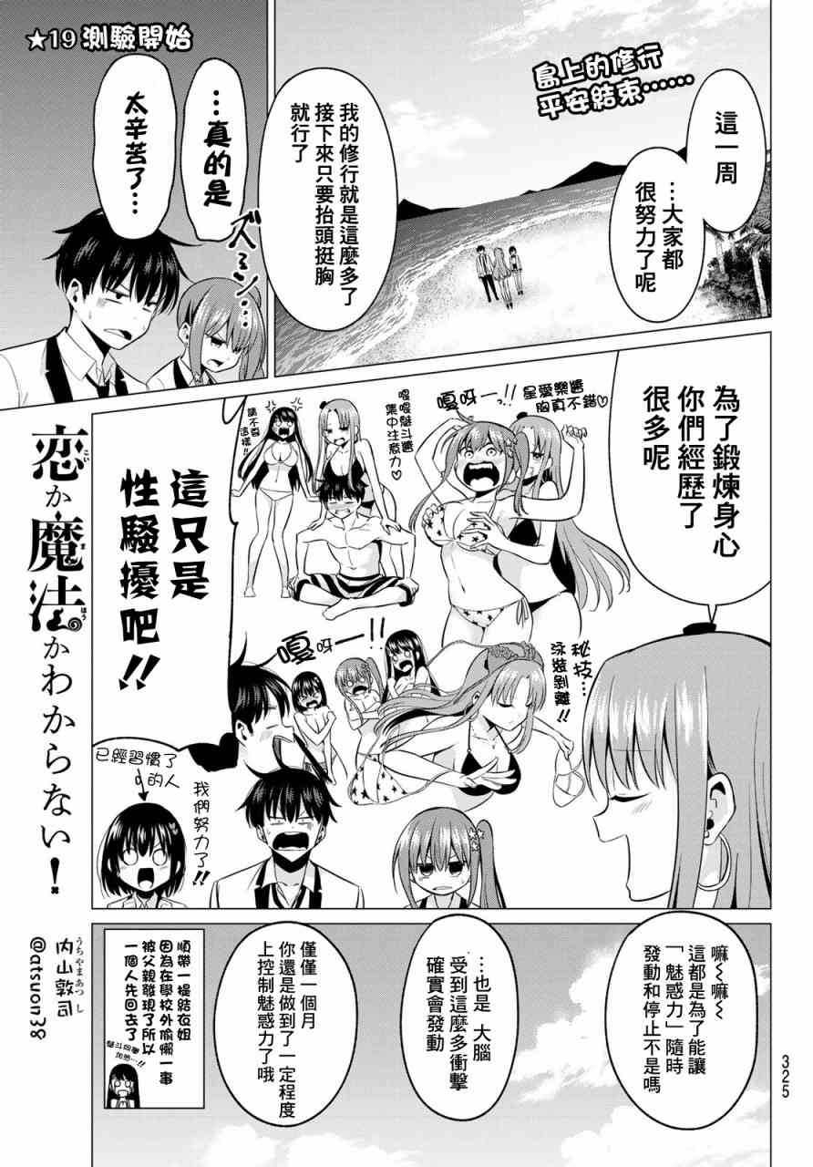 恋与魔法完全搞不清！19话图